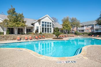 outdoor salt water pool | Creekside at Legacy Apartments Plano TX